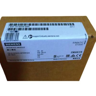 China SIEMENS 6ES7153-4BA00-0XB0 SIMATIC DP, CONNECTION ET 200M IM 153-4 PN IO HIGH FEATURE FOR MAX. 12 S7-300 MODULES, SUPPORTS FAIL-SAFE MODULES, HART MODULES, SHARED DEVICE, MEDIUM REDUNDANCY PROTOCOL for sale