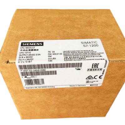 Китай SIEMENS 6ES7 211-1AE40-0XB0 SIMATIC S7-1200, CPU 1211C, COMPACT CPU, DC/DC/DC, ONBOARD I/O: 6 DI 24 V DC; 4 DO 24 V DC; 2 AI 0-10 V DC, питание: DC 20,4-28,8 V DC, ПРОГРАММА/ДАТА МЕМОРИЯ 75 KB продается