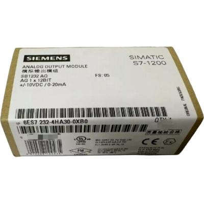 China SIEMENS 6ES7232-4HA30-0XB0 SIMATIC S7-1200, ANALOG OUTPUT, SB 1232, 1 AO, +/-10 V DC (12 BIT RESOL.) OR 0-20MA (11 BIT RESOL.) for sale