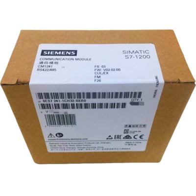 China SIEMENS 6ES7241-1CH32-0XB0 SIMATIC S7-1200, COMMUNICATION MODULE CM 1241, RS422/485, 9-POLE D-SUB (SOCKET) SUPPORTS FREEPORT for sale