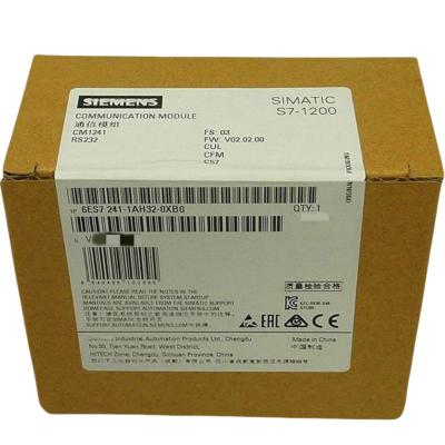 China SIEMENS 6ES7241-1AH32-0XB0 SIMATIC S7-1200, COMMUNICATION MODULE CM 1241, RS232, 9-POLE D-SUB (PIN), SUPPORTS FREEPORT for sale