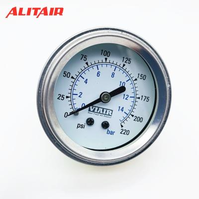 China VIAIR Air Suspension System Single Needle Gauge Pressure Gauge for sale