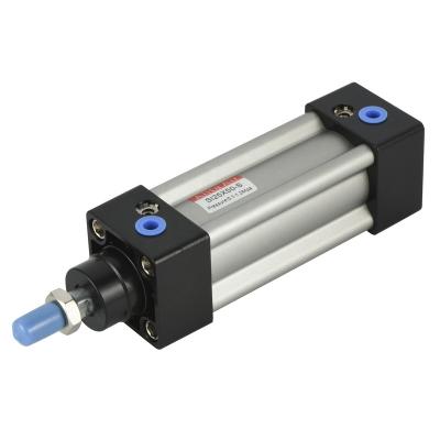 China Automatic Control SI Series Air Piston Aluminum Pneumatic Cylinder for sale