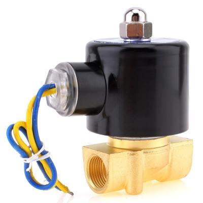 China 2W040-10 Automatic Control Normal Closed Air Water Pneumatic Brass Solenoid Valves for sale