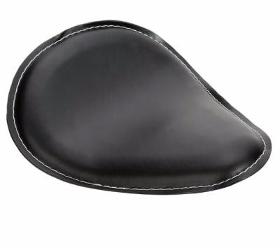 China Synthetic Leather Black Leather Solo Seat For Harley Dyna Sportster 883 1200 Custom XL Bobber Choppers for sale