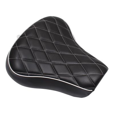 China Motorcycle Synthetic Leather Front Driver Rider Solo Seat For Harley Sportster XL883C 883 1200 72 48 1983-2003 Custom Made for sale