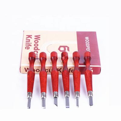 China Non-variable Mini Wood Chisel Hand Knife Set Tools Wood Vegetable Carving Carving for sale