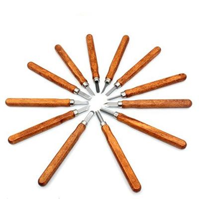 China Non-variable carving tools woodworking knife set hand wood carving tools fruit carving knife wood chisel for sale