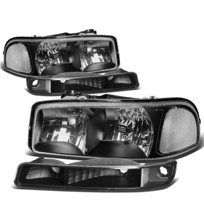 China GM2503188 / GM2502188 FOR SIERRA YUKON FRONT GMC MASTER LIGHT ASSEMBLY SET BLACK HOUSING GM2503188 GM2502188 for sale