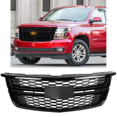 China ABS car BODY PARTS FOR Chevrolet Tahoe chevy Front Chrome Black Grille 2015 suburban for sale