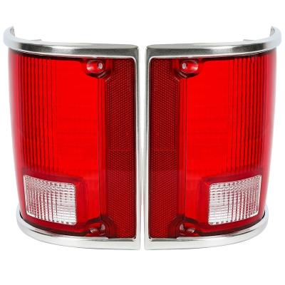 China GM2801122 / GM2800122 For 73 - 91 Chevy GMC Pickup Jimmy Blazer C/K C10 Suburban Tail Light Lamp Tail Lamp Lens for sale