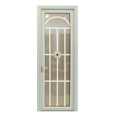 China Modern Aluminum Toilet Door Design Aluminum Casement Glass Doors For Home for sale