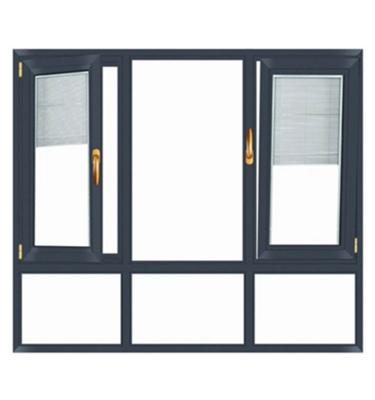 China Superior High Quality Thermal Break Aluminum Window Door Folding Screen Window Double Glazed Windows for sale