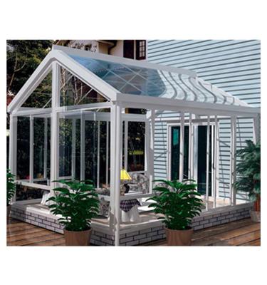 China Traditional Solarium Aluminum Winter Garden Glass House For Solarium for sale