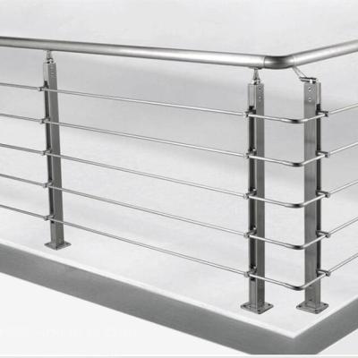 China stainless steel rod modern design traditional ms pipe railing morden house patio fence designs for sale