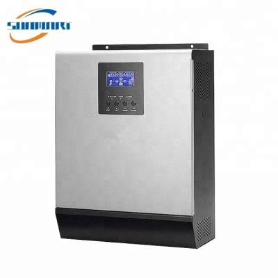 China 1KVA Solar Inverter with Integrated Charge Controller Hybrid 95*240*316 for sale