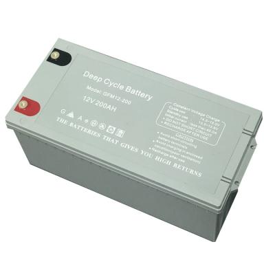 China UPS/Inverter /Solar System/Wind Turbine 12V200AH Gel Battery For Inverter Best Types for sale