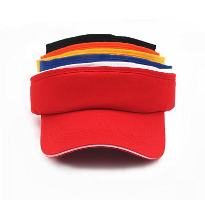 China Hot Sale Custom Picture Summer Fashion Embroidered Sports Hats Outdoor Sun Visor Hats for sale