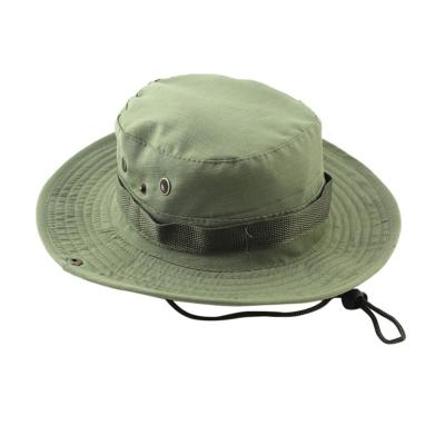 China Breathable Comfort Fishing Hiking Camping Fisherman Sun Hat Fishing Wide Brim Bucket Hat for sale