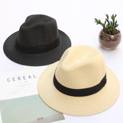 China High quality image factory price custom beach sunproof panama straw hats for sale