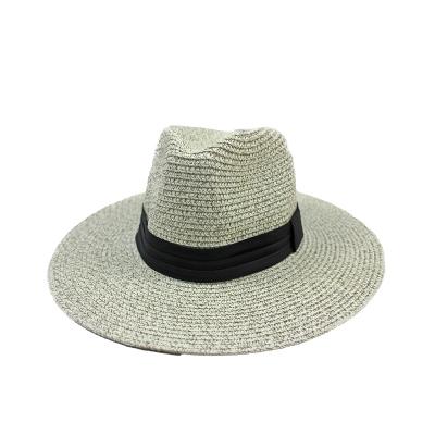 China Image Cosum Custom High Quality Fashion Popular Straw Panama Hat for sale