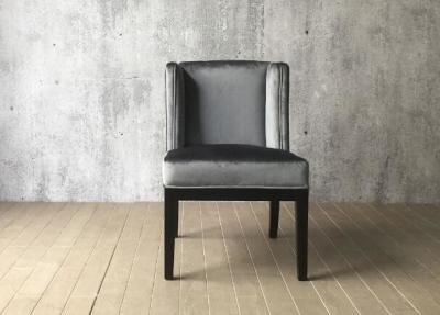 China Grey Velvet Wood And Fabric-de Eetkamer zit Binnentype Franse Stijl voor Te koop