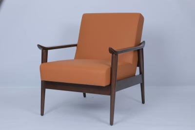 China Vintage Hospitality Lounge Stoelen Eiken Brandde Oranje Armstoel Te koop