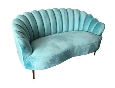 Китай Ткань бархата Bule Tufted современная софа Chesterfield для комнаты больших серий живя продается