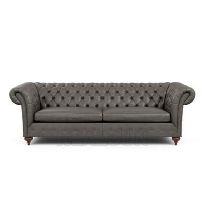 China Woonkamer Sofa Chesterfield Chaise Lounge Sofa van het stofferings de Uitstekende Leer Te koop