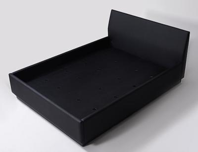 Cina Il vinile nero completamente ha ricoperto re Size Hotel Bedroom per inserire con la base laminata nera in vendita