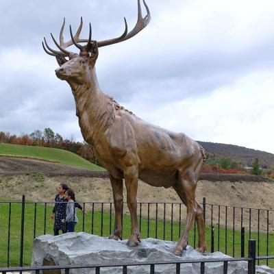 China China Bronze Casting Life Size Male Bronze Sculpture Of Ancient Animal Sculpture for sale