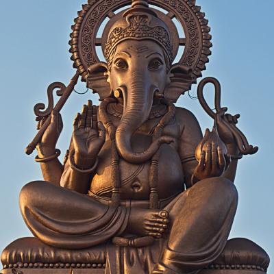 China High quality religious china big decoration ganesh bronze statue for sale