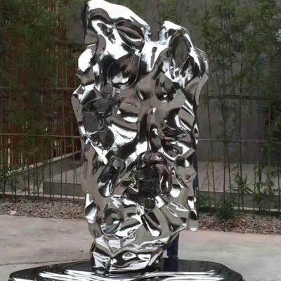 China China Modern Contemporary Outdoor Garden Stainless Steel Sculpture for sale