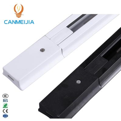 China Modern right angle line connector rail lighting accessories/track light box 1m 0.5m track light connector track for sale