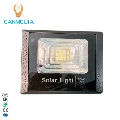 China 2020 Warehouse New Design Led Flood Light 25W Waterproof Solar Led Flood Light Solar Powered Outdoor Light for sale