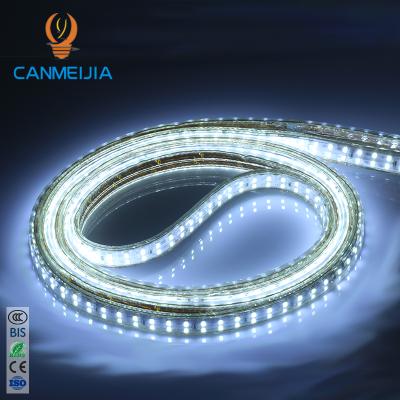 China LANDSCAPE led flexible light strip 220V SMD2835 double row 156leds/m led strip three row 180leds multimeter wire strip light/led strip light for sale