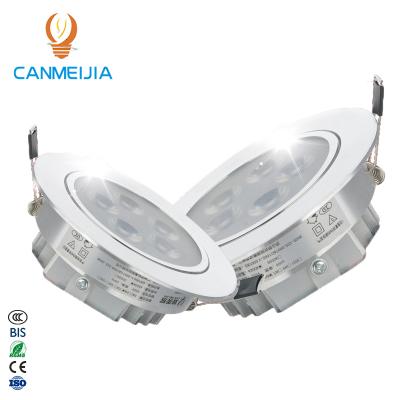 China Embeded led downlight aluminum spot 3w led recessed recessed 3w 5w 7w 9w 12w led spotlight ceiling 85-265V cool warm white for sale