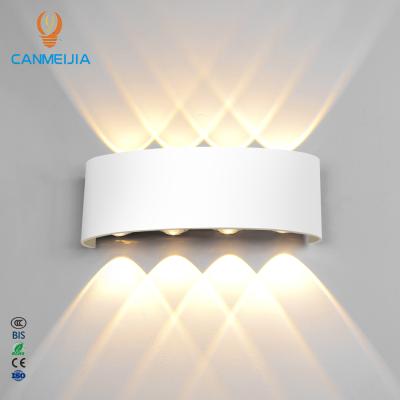 China Modern Decorative Home Lighting Fixtures 8W Bedroom Mounted Lamp Led Wall Lamps, Wall Lights, Indoor Modern Wall Lights for sale