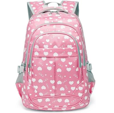 China Waterproof Custom Print Girls School Bags Backpack For Teenagers School Bag Set Backpack Girls With Multilayer for sale