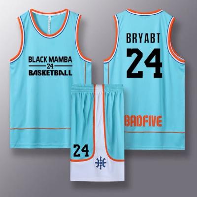 China 2021 High Quality Antibacterial Lane Shorts Sets Boy Summer Clothes Basketball Tank Tops Shirt for sale