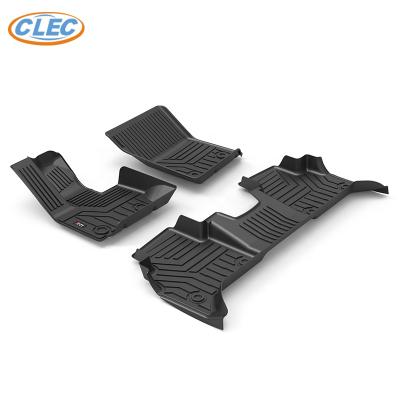 China Anti-skidding.clean Car Accessories 3D Strip Car Floor Mats Car Rubber Foot Mat For Mercedes Benz 2019 G63 for sale