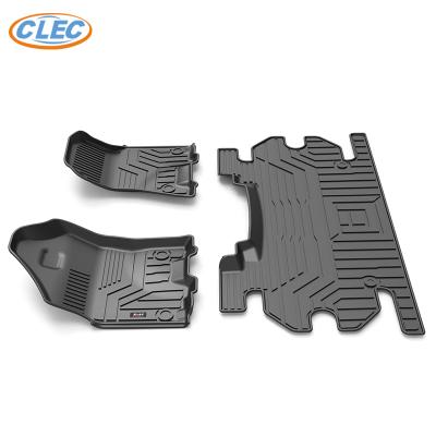 China Anti-skidding.clean 3D 1500 2014-2018 Rubber Strip Mats For RAM Dodge for sale