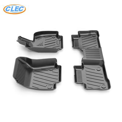 China 3D Strip Car Floor Mats forToyota RAV 4 Accessories 2016-2020 Full Set Material Mats Anti-skidding.clean RHD RAV-4 Car Mts for sale