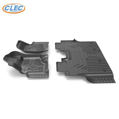 China New Anti-skidding.clean design 3D car floor mats for Ford F150 2015 2016 2017 2018 2019 for sale