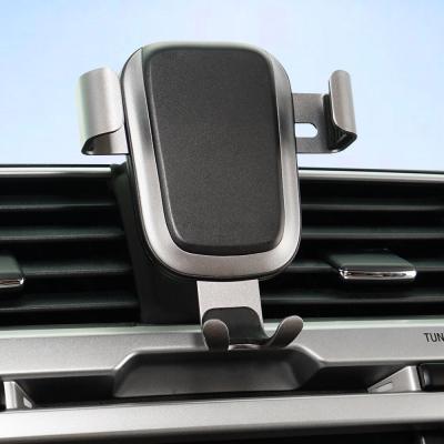 China 360 Degree Rotating Mobile Phone Holder Charger Car Air Vent Mount Wireless Fast Charging Holder For PRADO Only for sale