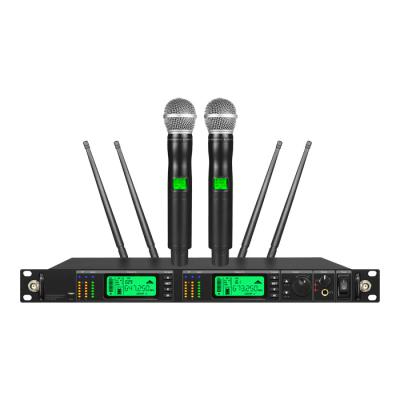 China True diversity Fulinda KT4D wireless microphone stage perferomance OEM ODM karaoke for sale