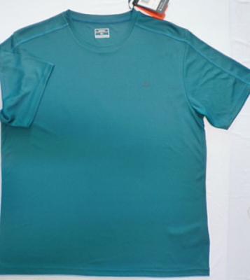 Chine T-shirt rond de base sportif respirable de cou, doux court de T-shirt de la douille des hommes à vendre