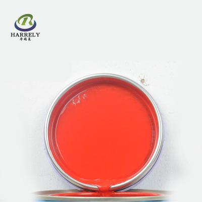 Cina Vernice per auto di colore rosso brillante 0.5L 1L 2L 4L Lacca impermeabile 1K in vendita