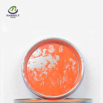 China Glanzende Oranje Rood Auto Verf, Keramische Spray Acryl 1K Automotive Verf 0.5L 1L 2L 4L Te koop