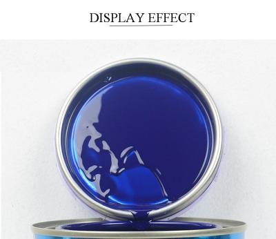 China Blaue Metallfarbe, ISO14001 helle Sprühbeschichtung 1K Acrylfarbe zu verkaufen